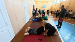 Педагоги и техперсонал Черноборской школы доказали: ГТО – это для всех!