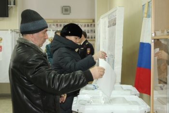 Чесменцы активно голосуют за президента страны