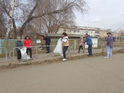 Жители Чесменского района приняли участие во Всероссийском субботнике