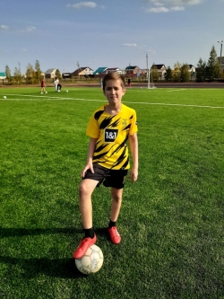 Юный чесменский футболист Дмитрий Мещеряков будет заниматься в школе олимпийского резерва по футболу