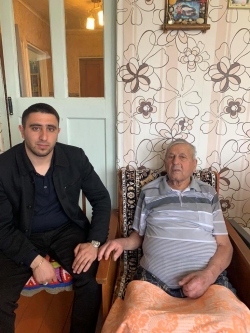 В этот понедельник житель Светлого Степан Григорьевич Питель отметил 90-летний юбилей