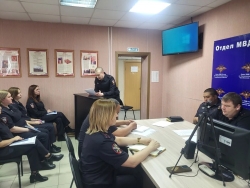 В ОМВД России по Чесменскому району подвели итоги работы за истекшие три месяца этого года