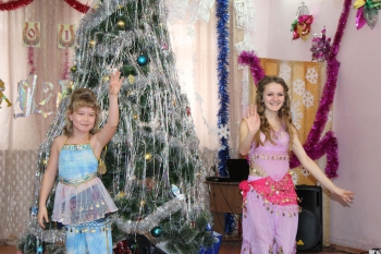 Волшебство под Новый год посетило детский дом