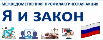 В период с 1 по 30 ноября на территории Чесменского района проходит межведомственная профилактическая акция «Я и закон»