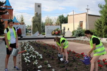 На территории района работают трудовые отряды