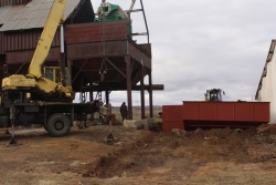В КФХ березинского предпринимателя Байдавлета Бекеева модернизируют зерноочистительный комплекс