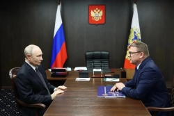 С ПРЕЗИДЕНТОМ &mdash; О ГЛАВНОМ. ВЛАДИМИР ПУТИН И АЛЕКСЕЙ ТЕКСЛЕР: РАЗГОВОР О БУДУЩЕМ ЮЖНОГО УРАЛА НА ФОНЕ УЧЕНИЙ ОДКБ