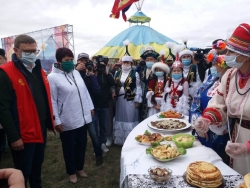 Жители Чесменского района приняли участие в большом празднике, который состоялся в Троицке