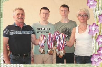 Семья Макеевых: Ведро медалей – это не предел!