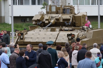 Выставка трофейной военной техники стран НАТО приезжает в Челябинск