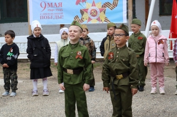 Праздничное мероприятие, посвященное Дню Победы, прошло в Чесменском детском саду «Березка»