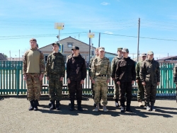 У десятиклассников Чесменского района в Тарутино прошли военно-полевые сборы