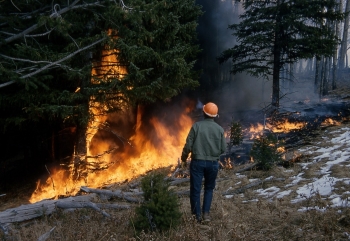 На большей части Челябинской области 10 апреля начнется пожароопасный сезон