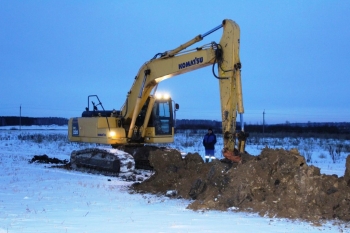 Строительство магистрального газопровода к поселку Климовка завершается