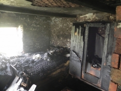 На пожаре в Чесме погиб пожилой мужчина