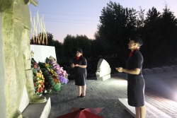 Полицейские Челябинской области присоединились ко Всероссийской акции «Свеча памяти»