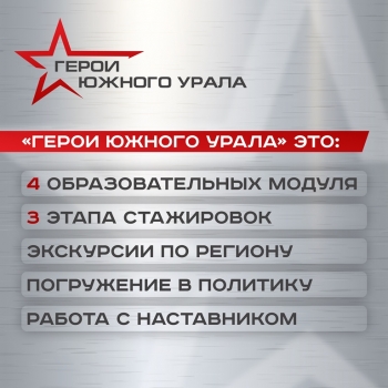 Участники программы «Герои Южного Урала» продолжают стажировку